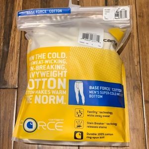 Carhartt Base Force cotton cold weather bottoms